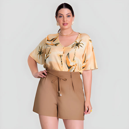 Short e Bermuda Plus Size Feminina