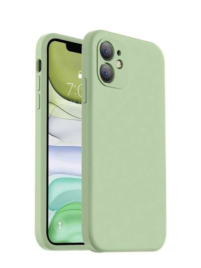 Capa de Celular de Silicone Iphone com Câmera Fechada