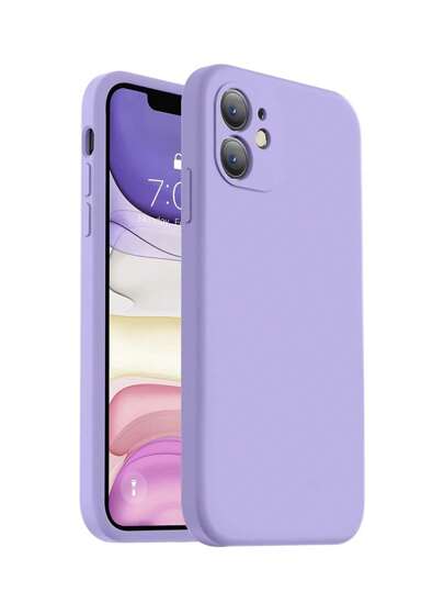 Capa de Celular de Silicone Iphone com Câmera Fechada