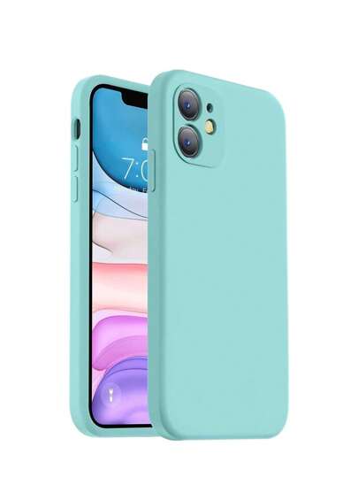 Capa de Celular de Silicone Iphone com Câmera Fechada