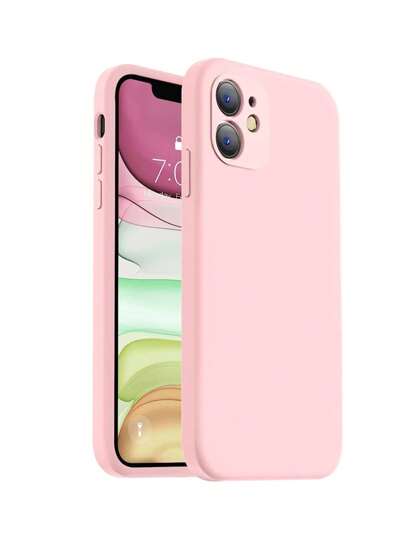 Capa de Celular de Silicone Iphone com Câmera Fechada