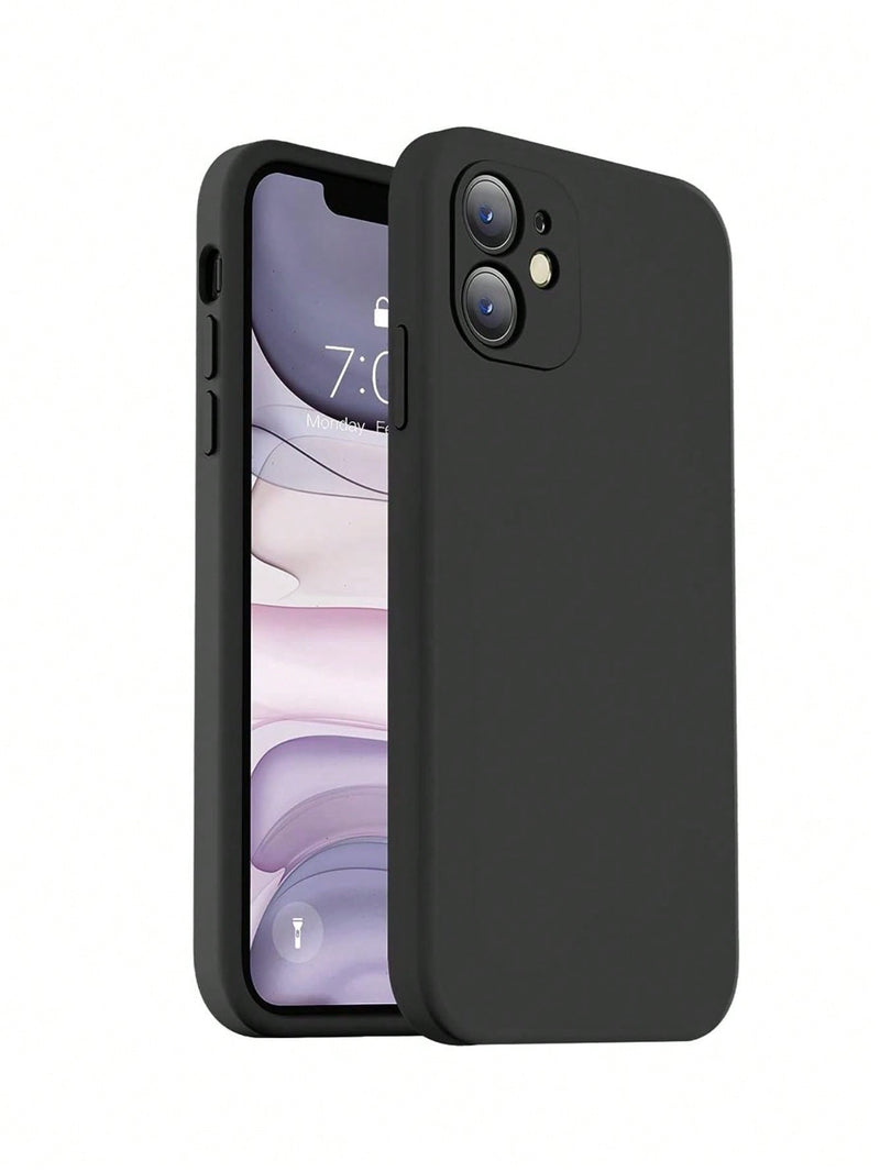 Capa de Celular de Silicone Iphone com Câmera Fechada