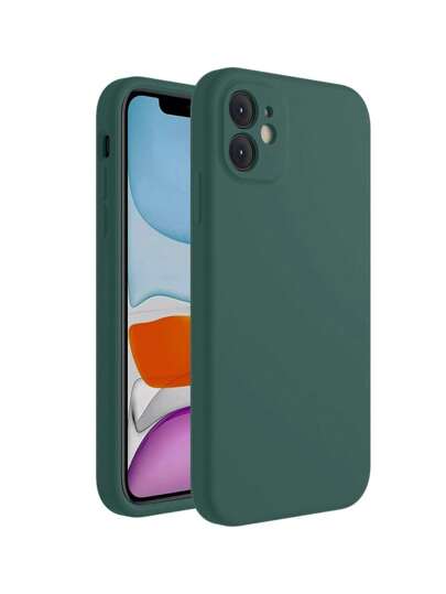 Capa de Celular de Silicone Iphone com Câmera Fechada