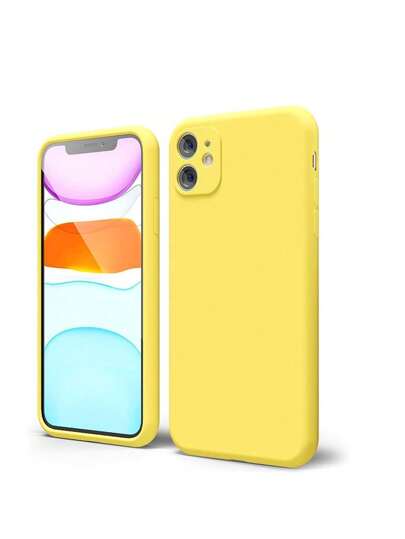 Capa de Celular de Silicone Iphone com Câmera Fechada