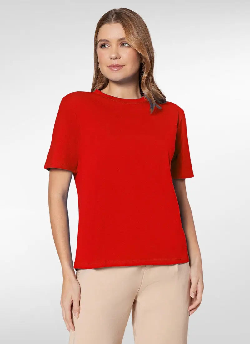 Camiseta Feminina Básica Luli Algodão