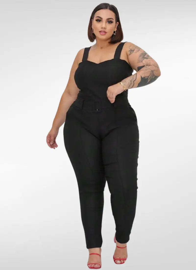 Calça Feminina alfaiataria plus size skinny