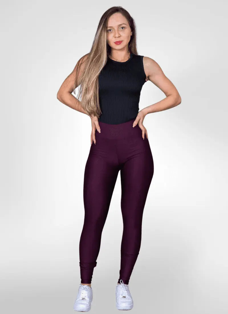 Calça Legging Fitness Cintura Alta