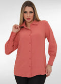 Camisa Feminina ampla manga longa