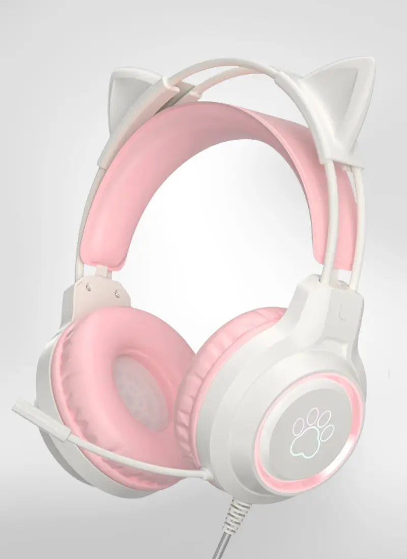 Fone de ouvido Headset Cat Ear