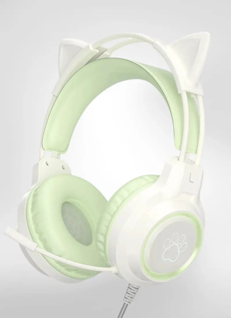 Fone de ouvido Headset Cat Ear