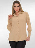 Camisa Feminina ampla manga longa