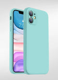 Capa de Celular de Silicone Iphone com Câmera Fechada