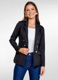 Blazer Feminino alfaiataria alongado