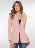 Blazer Feminino alfaiataria com ombreiras