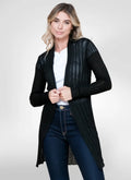 Cardigan feminino longo