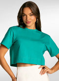 Camiseta Feminina Cropped Lisa