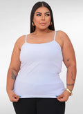 Regata Feminina plus size com forro