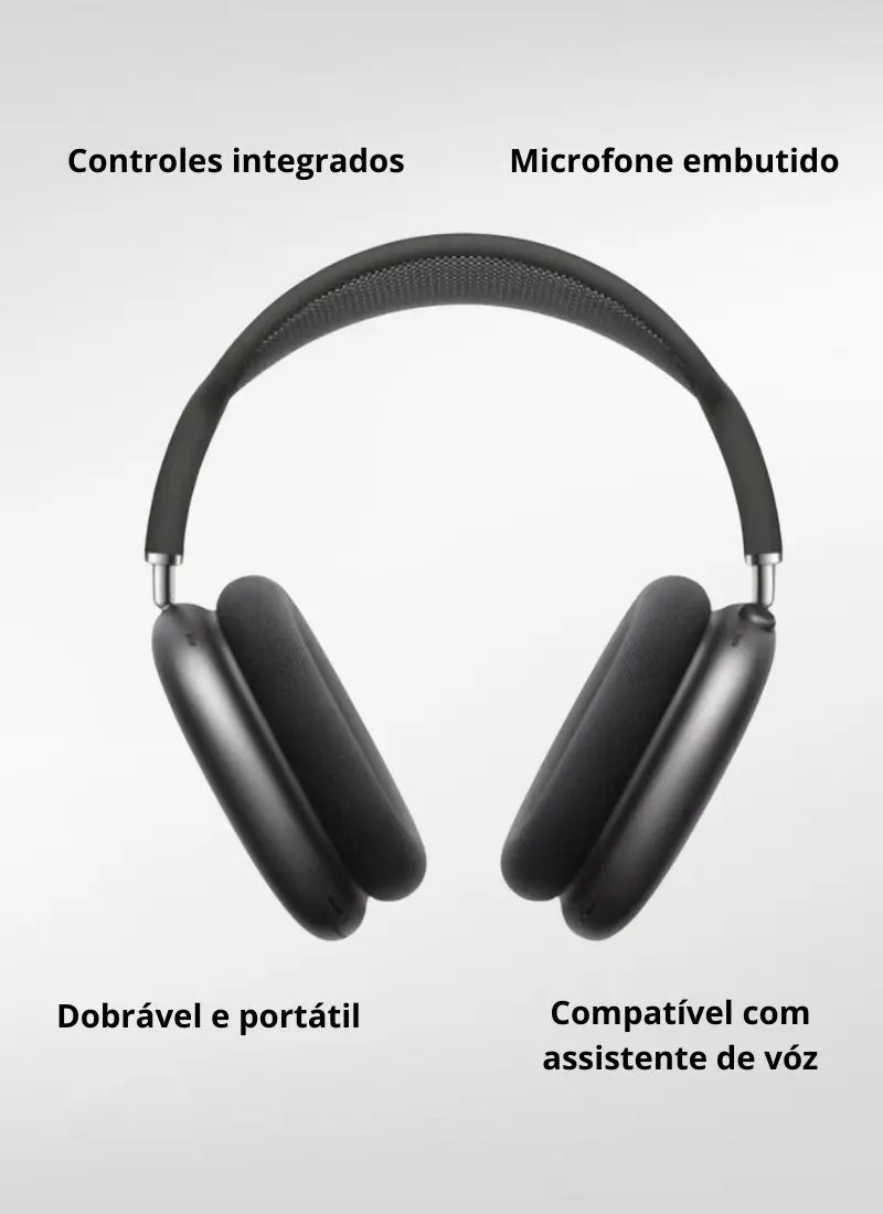 Fone de ouvido headset Bluetooth P9