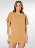 Camiseta Feminina Oversized Algodão