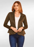 Blazer Feminino alfaiataria sem costura