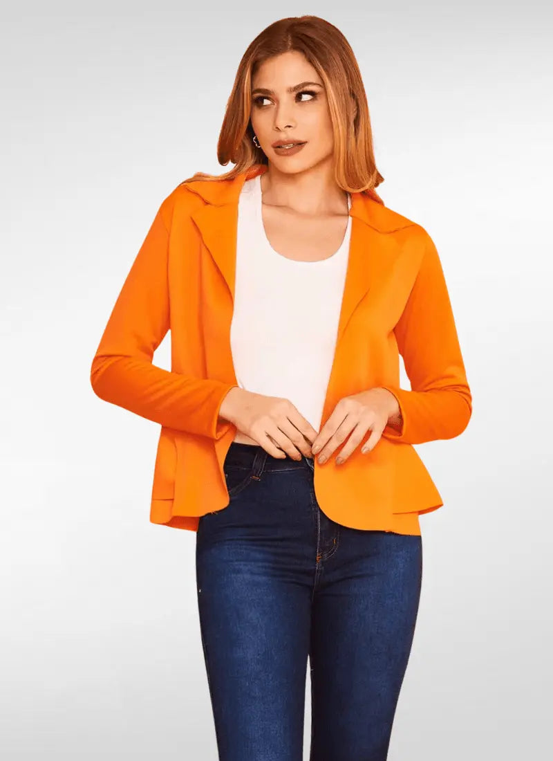 Blazer Feminino alfaiataria sem costura