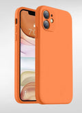 Capa de Celular de Silicone Iphone com Câmera Fechada